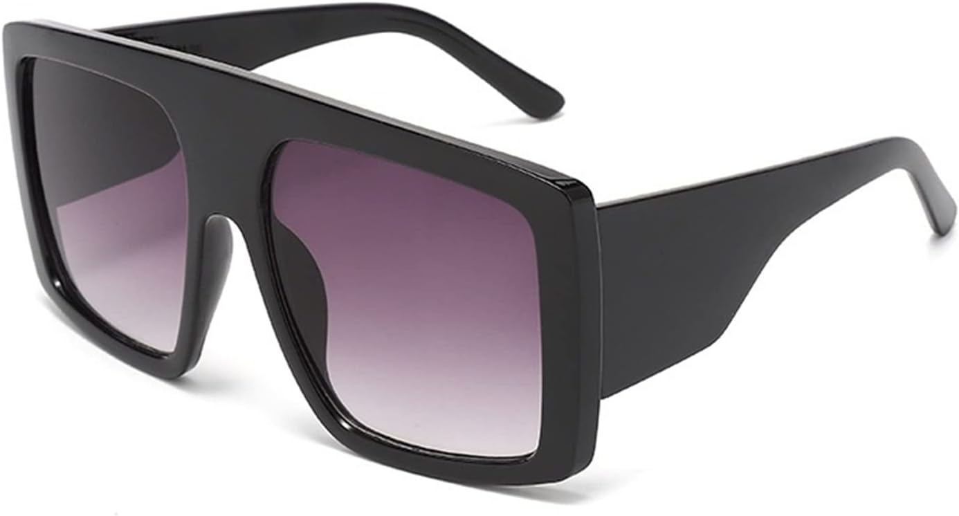 

Модные солнцезащитные очки в крупной квадратной оправе для мужчин и женщин, идеально подходящие для отдыха на природе, пляже и других мероприятиях (Цвет: E, Размер: 1) MTZJH, One Color