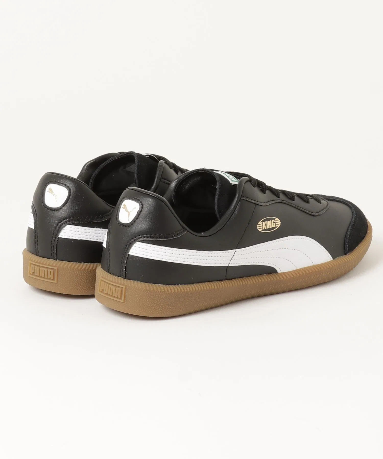 Мужские кроссовки PUMA KING 21 IT чёрно-белые — фото 2