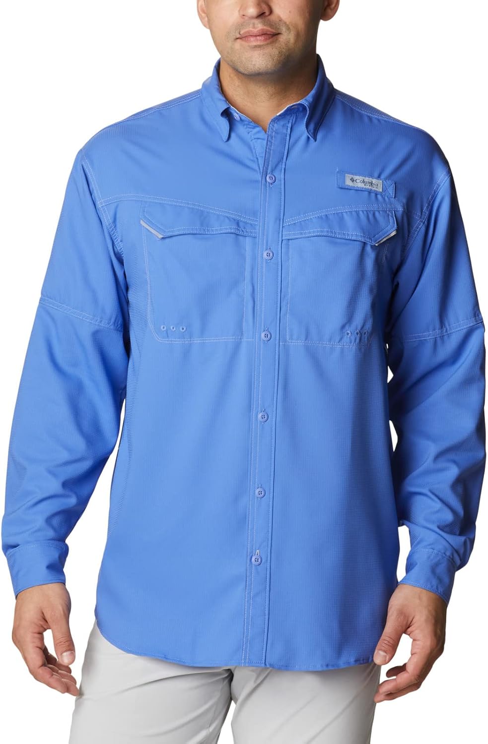 

Columbia Sportswear Low Drag Offshore рубашка с длинным рукавом, Violet Sea