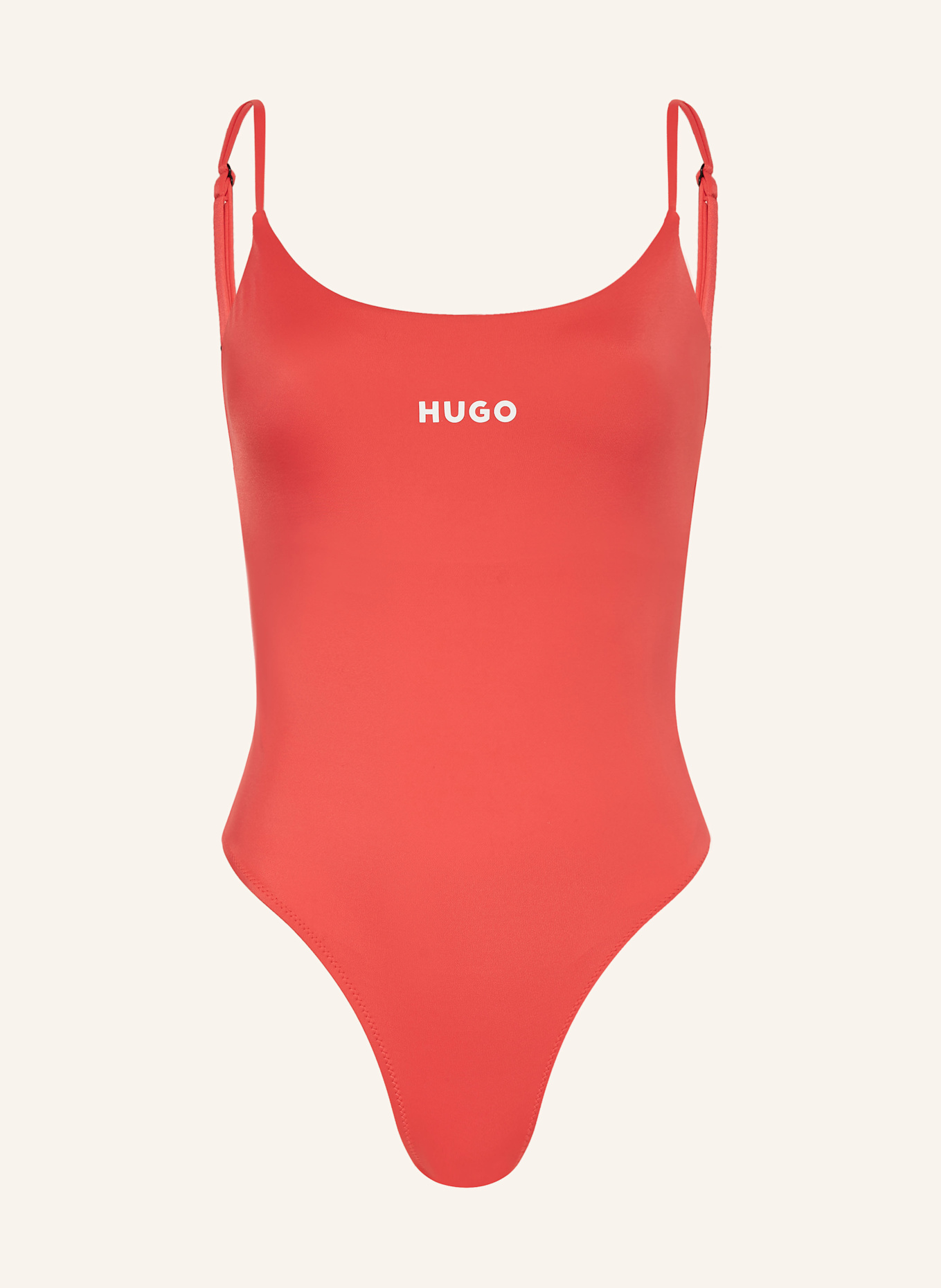 

Купальник чистый Hugo, красный