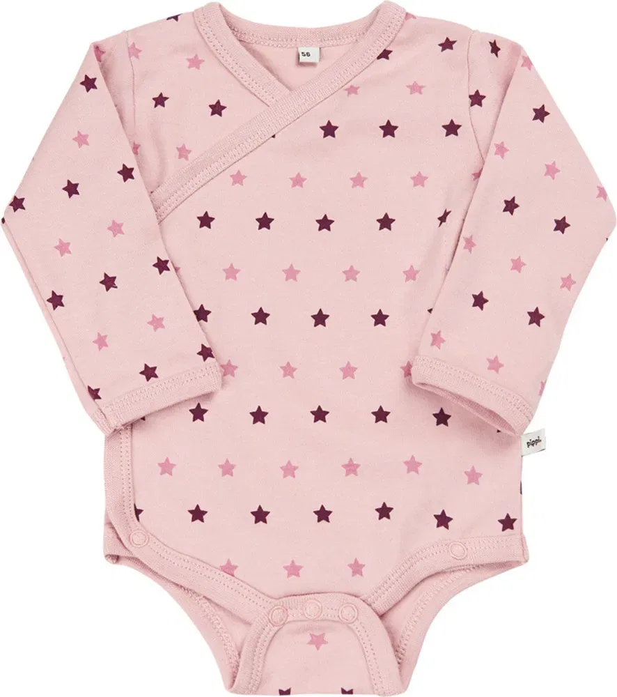 Боди детский с принтом, Pippi Babywear, сиреневый — фото 2