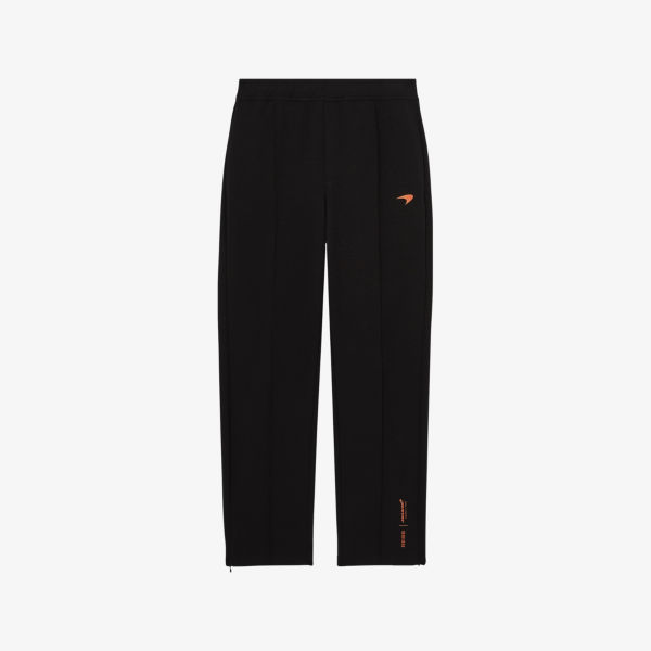 

Reiss x McLaren Borough логотипные спортивные брюки из эластичной ткани Reiss, черный