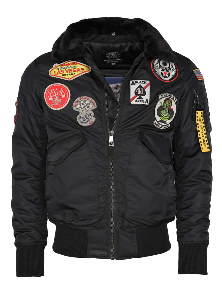 

Переходная куртка TOP GUN, черный