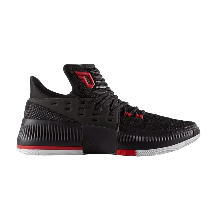 

Кроссовки D Lillard 3 'Black Scarlet', черный