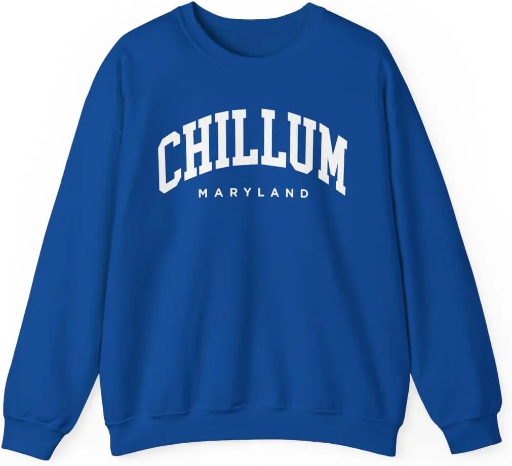 

Чиллум Мэриленд взрослый унисекс свитшот CUSTOMI