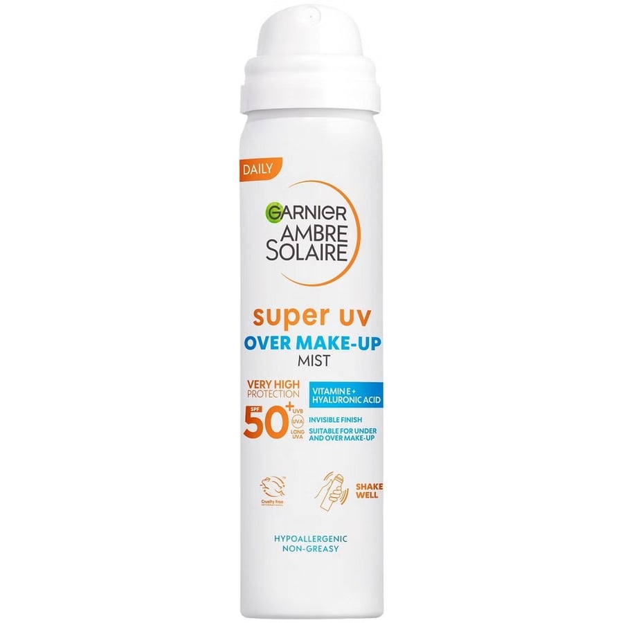 

Garnier Ambre Solaire Super UV protection face mist SPF50 75 мл