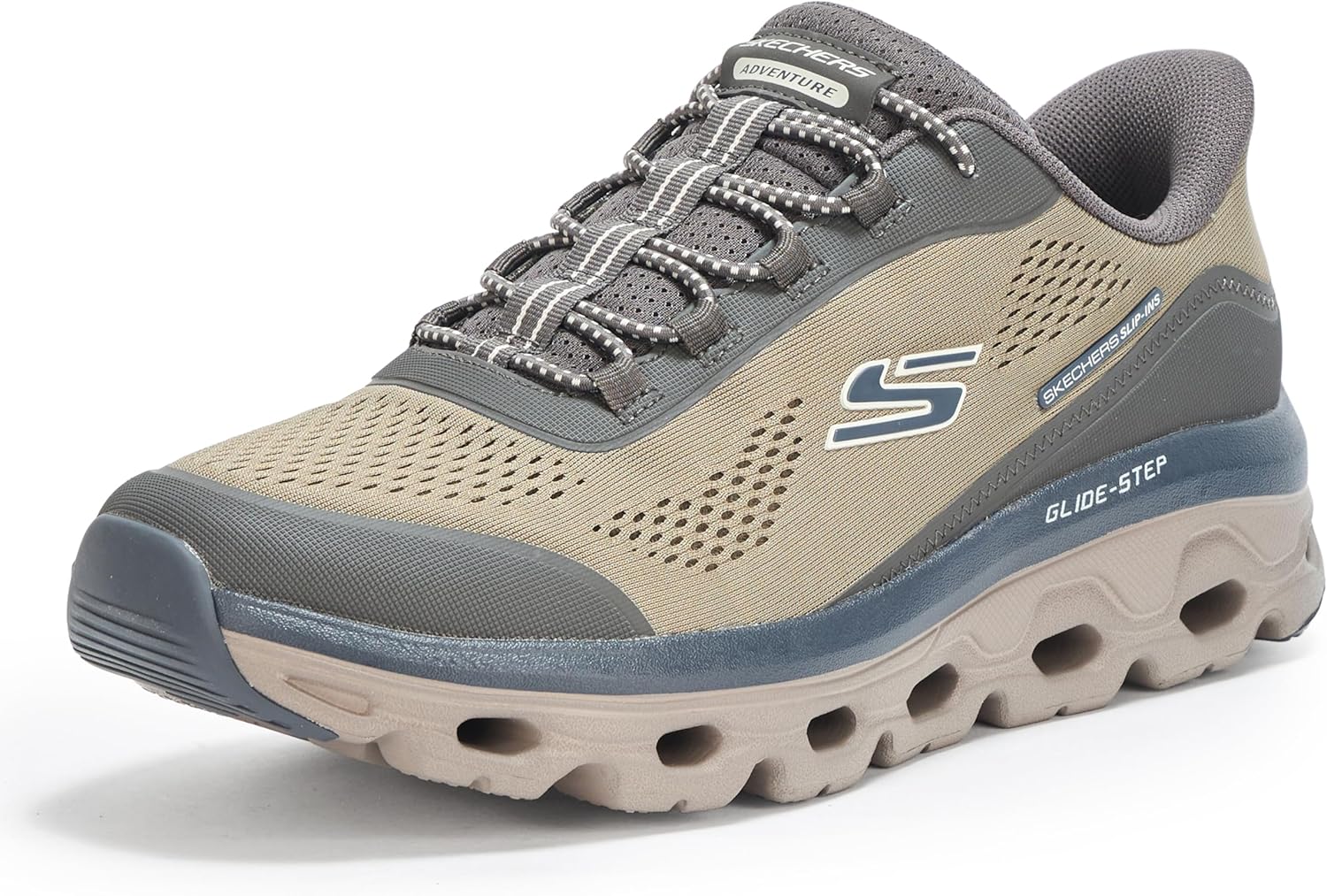 

Мужские кроссовки Skechers Glide-Step Pro без шнурков, Olive
