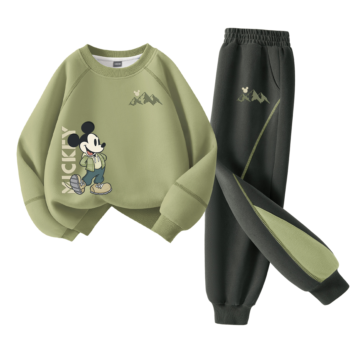 

Детская повседневная спортивная одежда Disney, зеленый