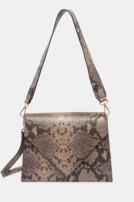 

Кожаная сумка Answear.Lab, бежевый