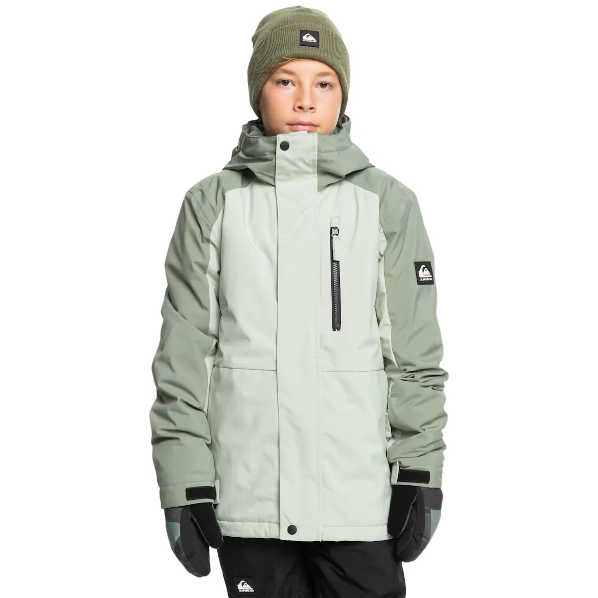 

Детская куртка Mission Block Quiksilver, зеленый