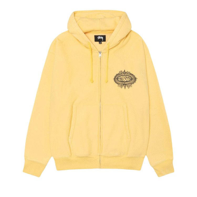

Худи Stussy Mantra Zip Hoodie, Yellow