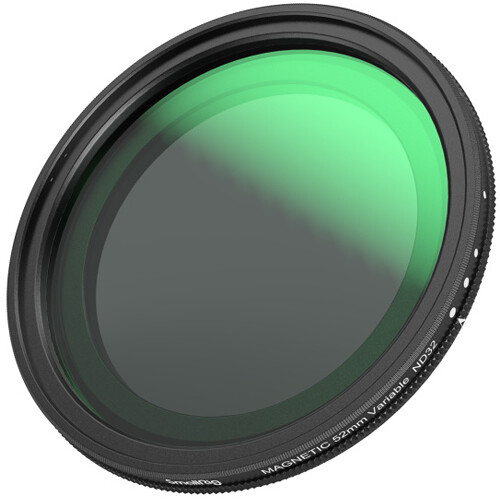 

SmallRig MagEase 52mm Magnetic VND Filter (ND2 to ND32) 4215