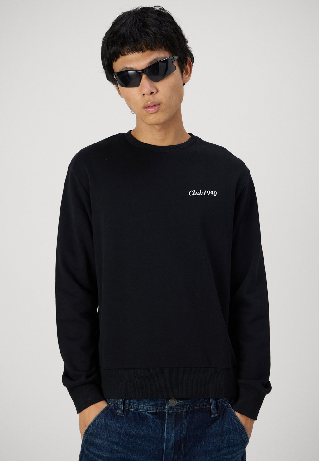 

Толстовка JJEBRADLEY GRAPHIC CREW Jack & Jones, черный
