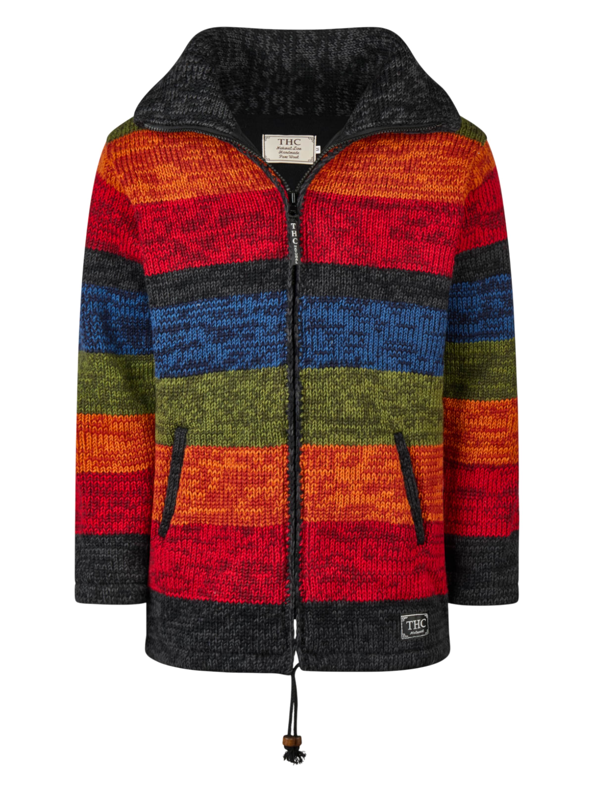 

THC Natural Line Вязаное пальто '903', мультиколор