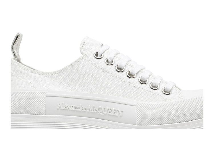 Кроссовки Alexander McQueen Alexander McQueen Wmns Tread Slick Lace Up 'White', белый — фото 3