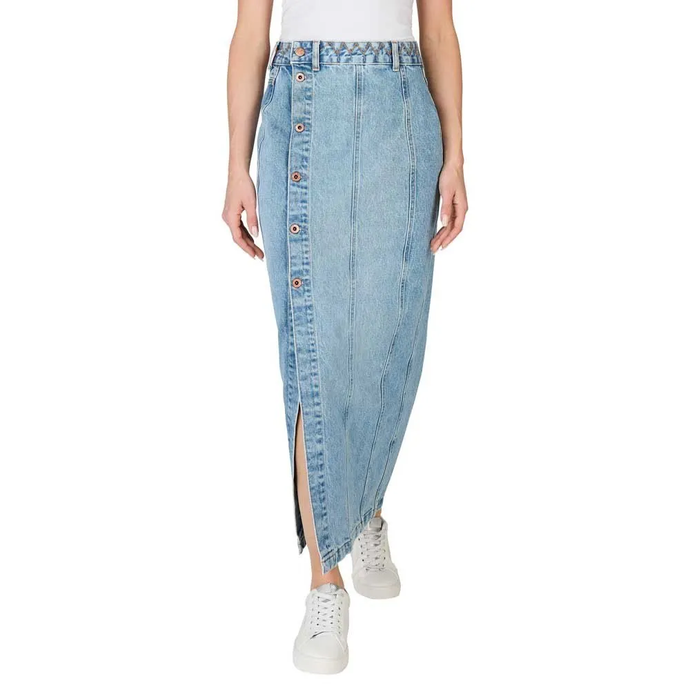 

Юбка Pepe Jeans PL901166 long skirt, синий