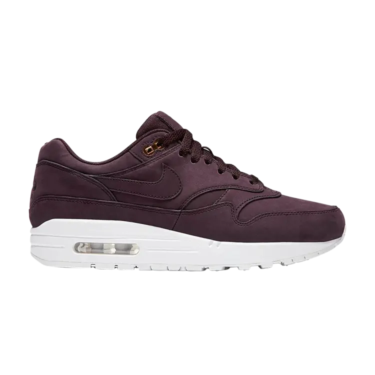 Кроссовки Nike Wmns Air Max 1 'Wine', красный