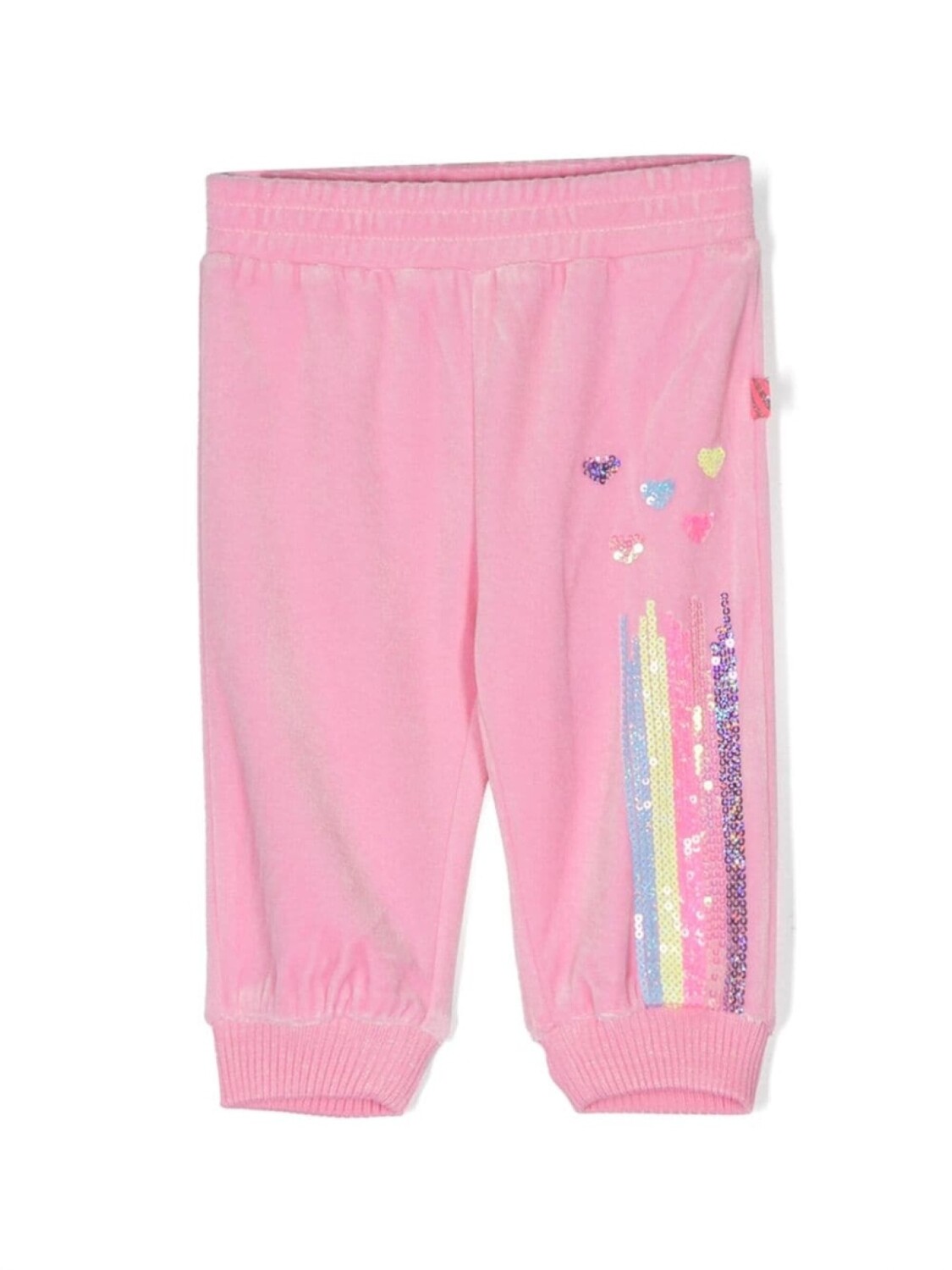 

Спортивные брюки с пайетками Billieblush, розовый