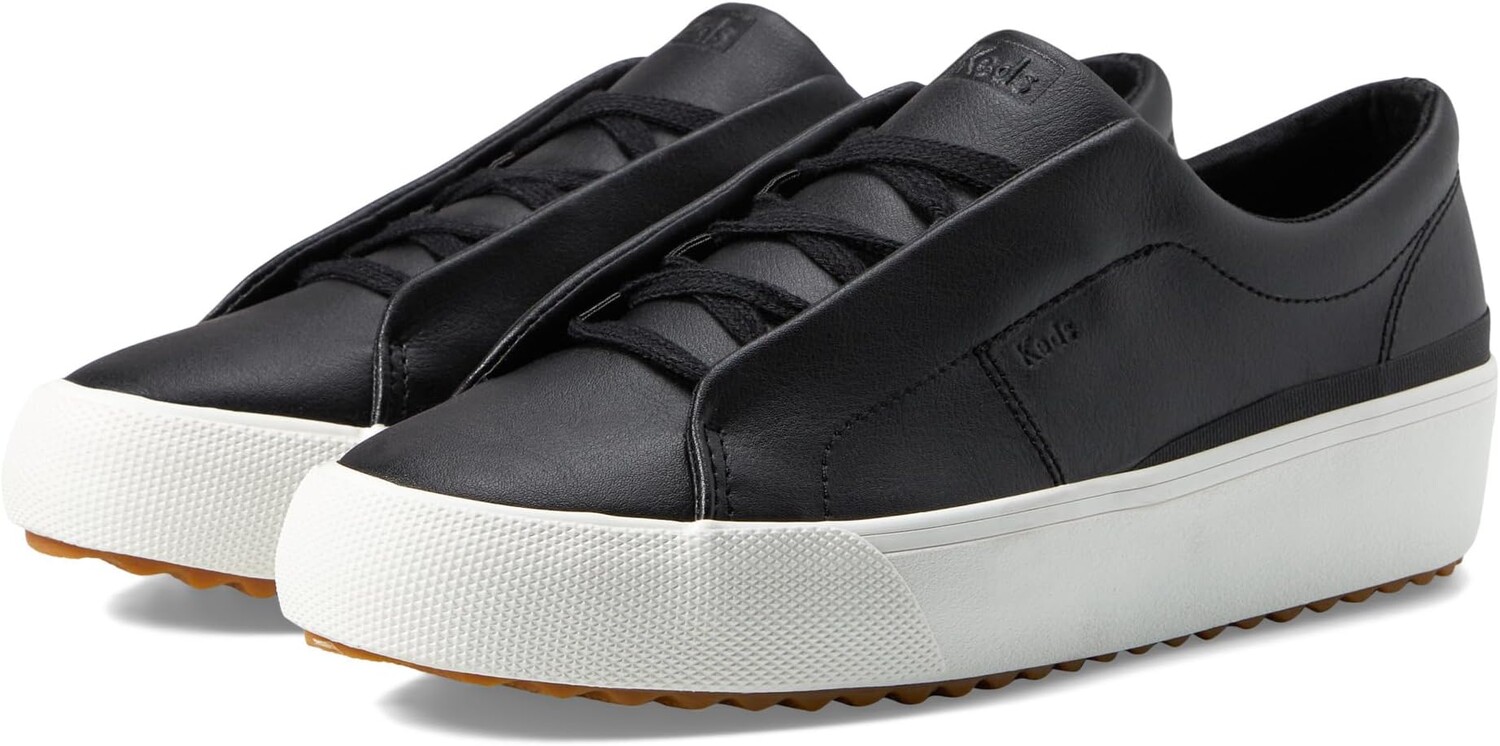 

Кроссовки Remi Leather Slip On Keds, черная кожа, Черный, Кроссовки Remi Leather Slip On Keds, черная кожа