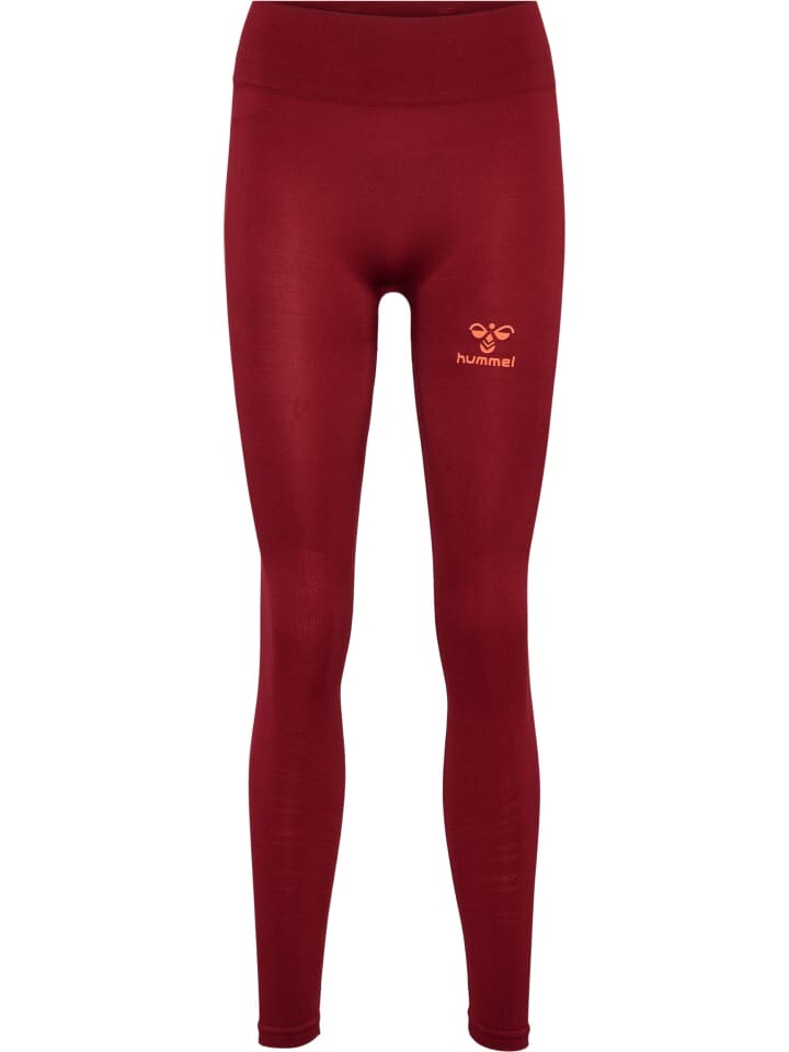

Леггинсы Hummel Tights Hmlongrid Multisport Damen, цвет RHUBARB/NASTURTIUM