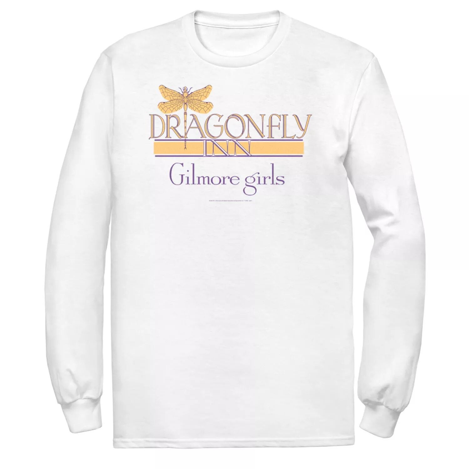 

Мужская футболка с логотипом Gilmore Girls Dragonfly Inn Licensed Character