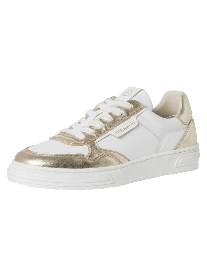 

Низкие кроссовки Tamaris, цвет light gold