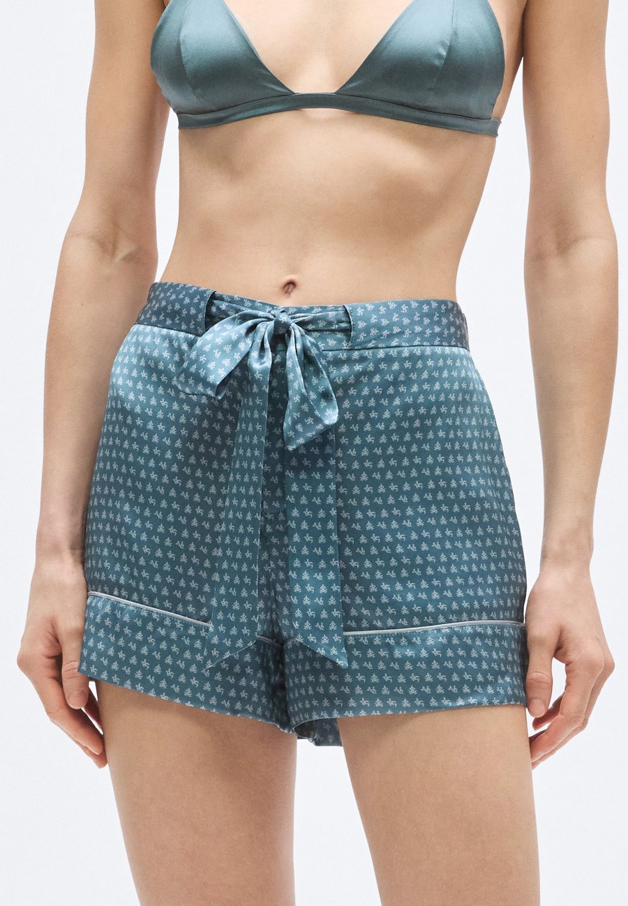 

Пижамные брюки KIKI DE MONTPARNASSE LOUNGE MOI ET TOI TIE UP SHORT, Blue