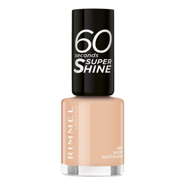 

60 секунд лак для ногтей Rimmel, цвет 401 nude nostalgia, 8 мл