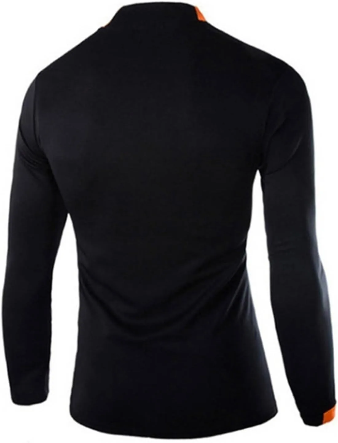 Футболка для мужчин Long Sleeve Round Neck Tight Fit Quick Dry — фото 2
