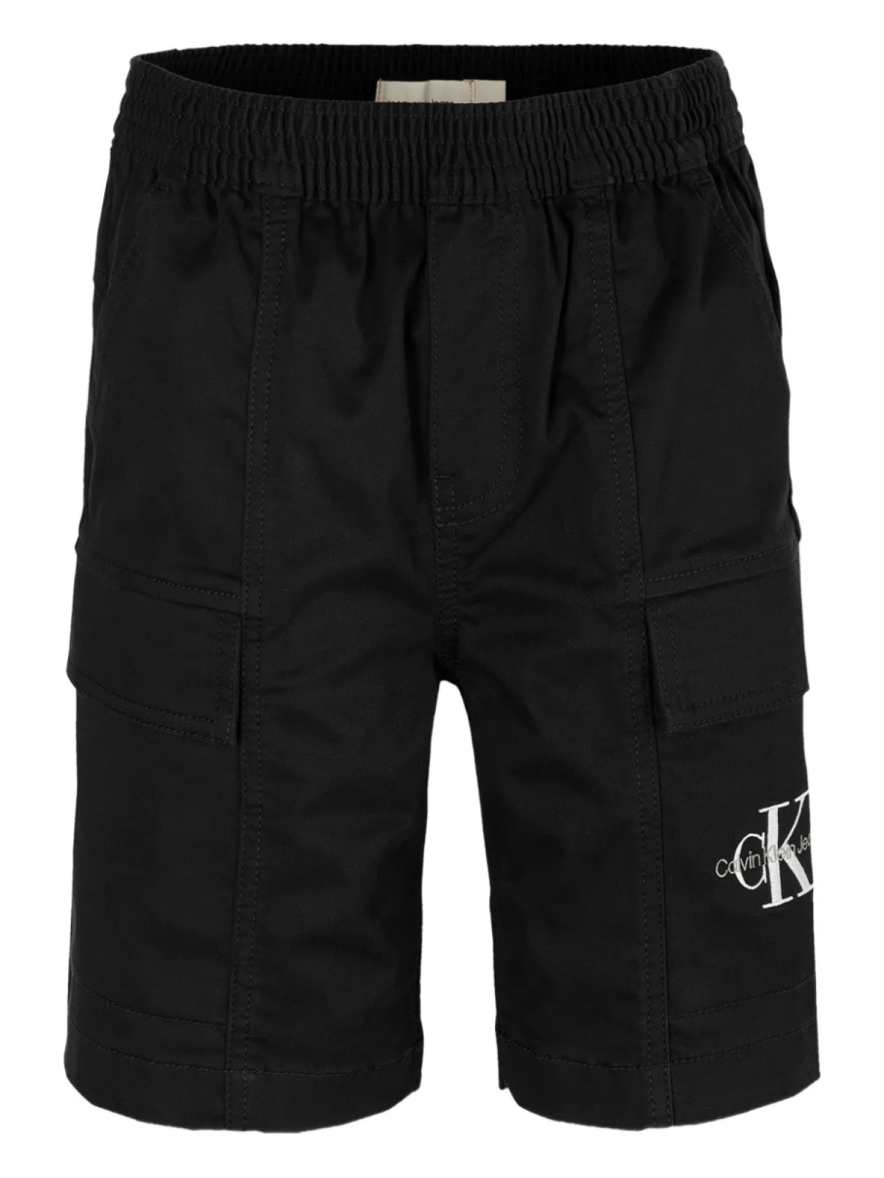 

Calvin Klein Kids шорты с вышитым логотипом, черный