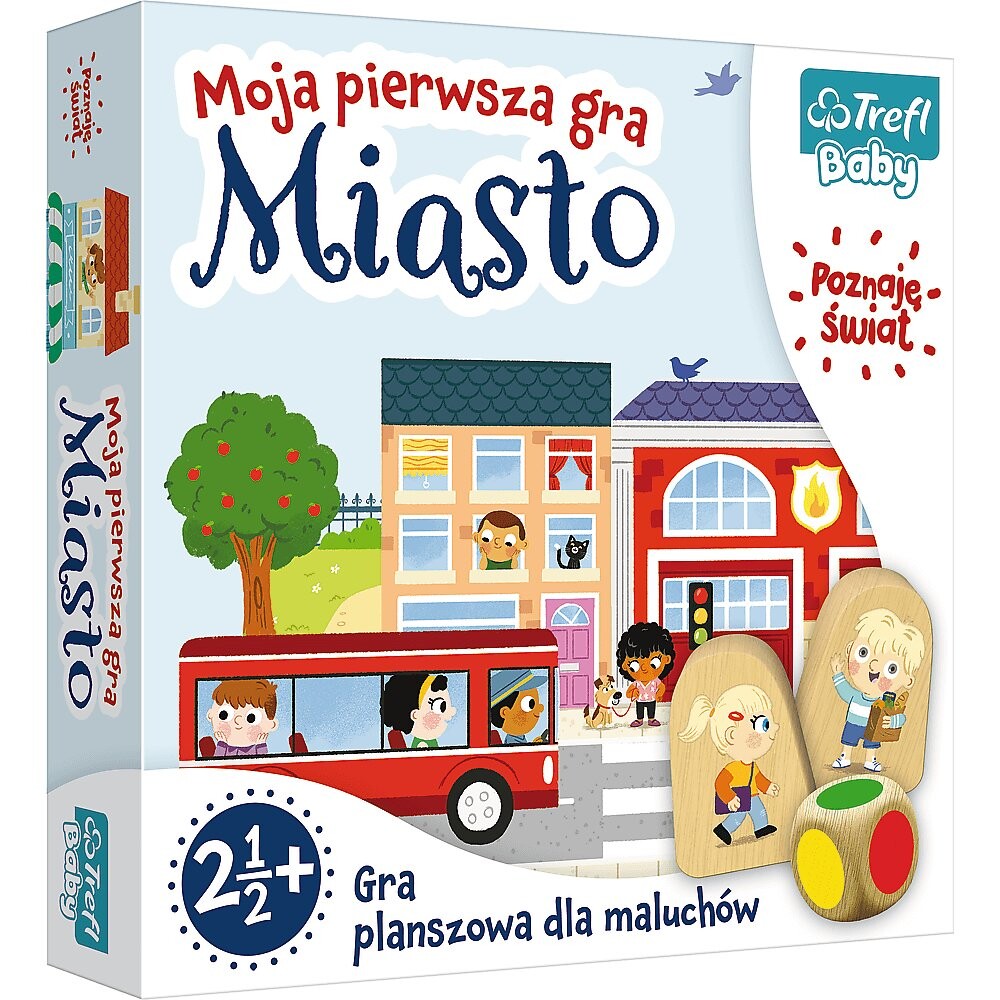 

Мой первый город, настольная игра, Клубы Trefl