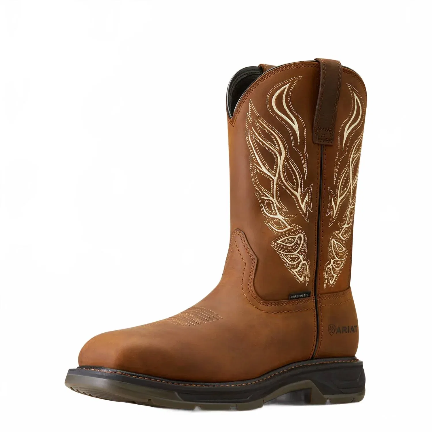 ARIAT Мужские рабочие ботинки Comp-Toe Workhog Xt Phoenix, цвет «потертый коричневый»