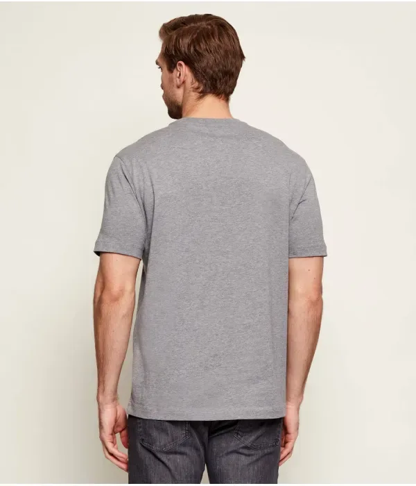 Футболка regular fit Emporio Armani, серый — фото 3