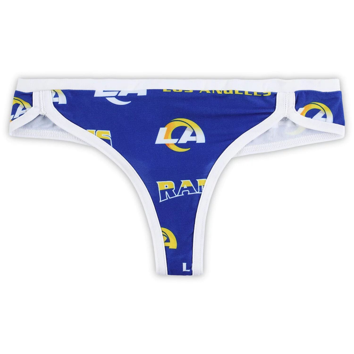 

Женские трикотажные стринги Concepts Sport Royal/Белый Los Angeles Rams Breakthrough