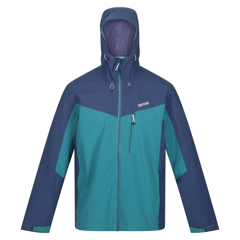

Мужская куртка с капюшоном Birchdale Pacific Green, Admiral Blue REGATTA, цвет verde