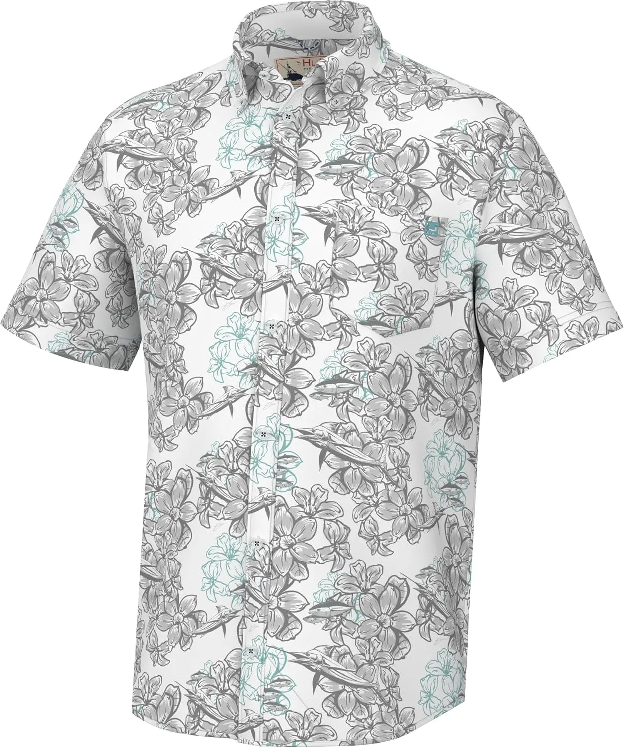 

HUK мужская рубашка Kona с коротким рукавом