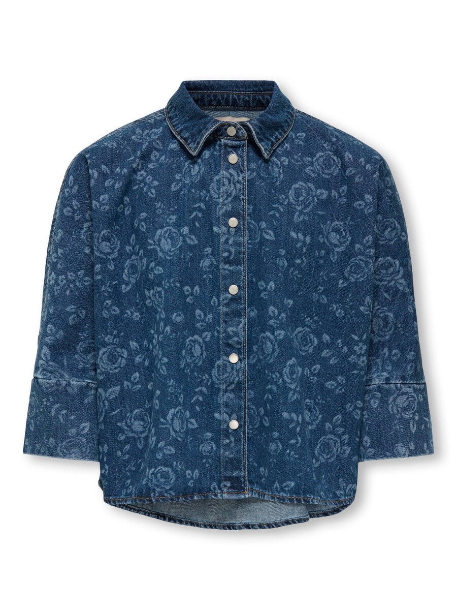 

Блузка комфортного кроя ONLY GIRLS KOGGrace, Blue/Blue Denim