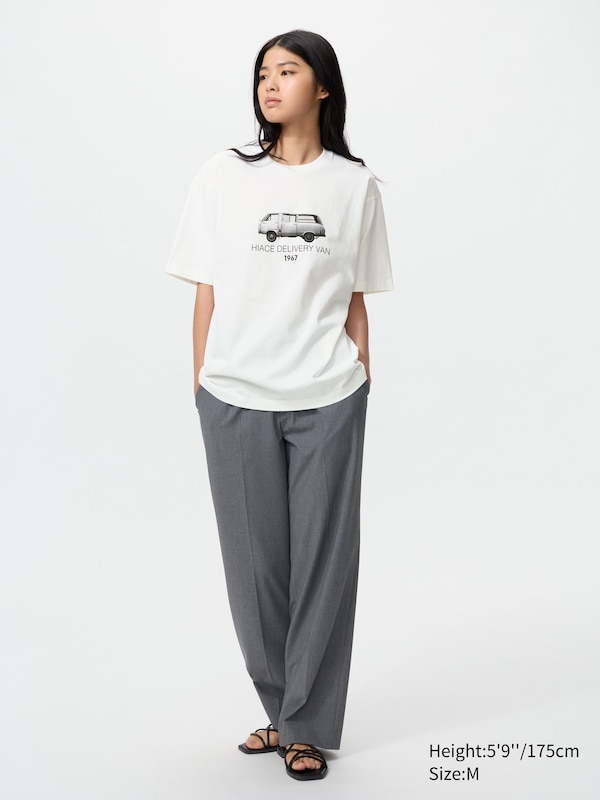 Футболка UT Toyota Uniqlo, 00 white — фото 3