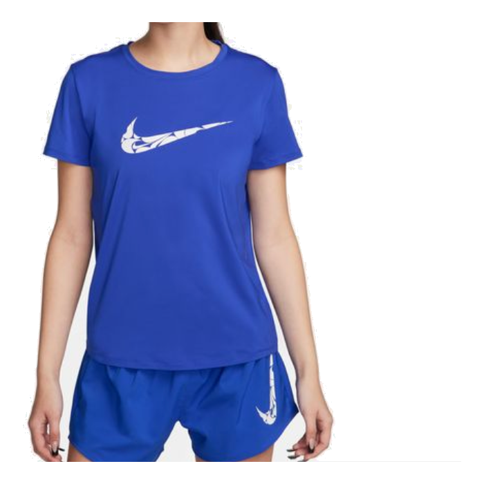 

Спортивный топ (WMNS) Nike One Swoosh Dri-FIT Short-Sleeve Running Top 'Hyper Royal' FN2619-405, синий