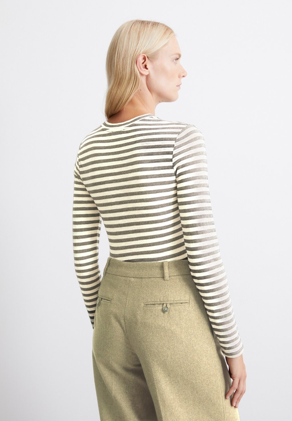 

Топ с длинными рукавами STRIPES Marc O'Polo, красный