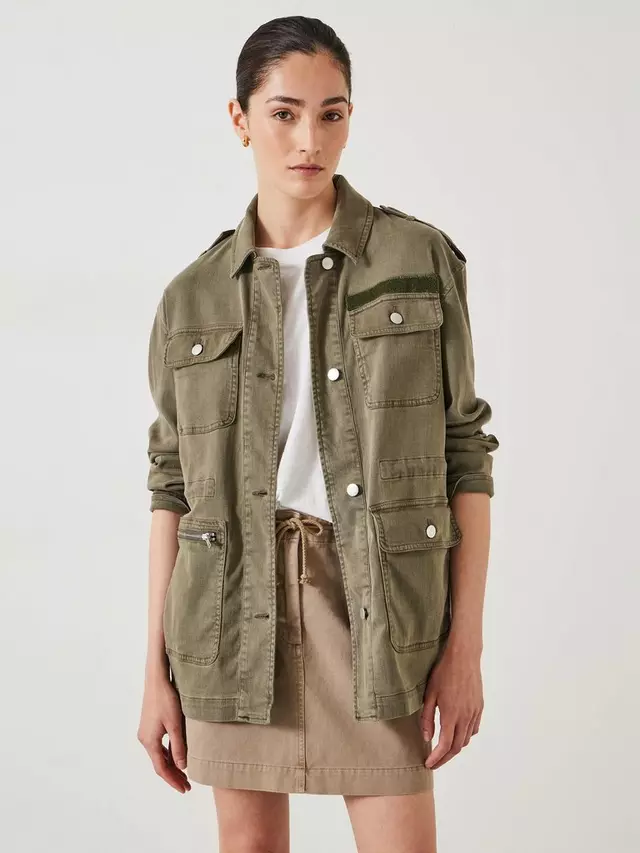 

Куртка HUSH Eloise Utility, оливковый