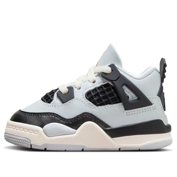 

Кроссовки 4 retro 'platinum gold' Air Jordan, белый