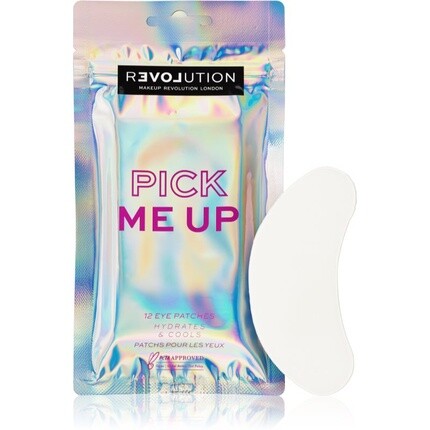 

Revolution ReLove Pick Me Up увлажняющие и охлаждающие патчи для глаз 12 мл
