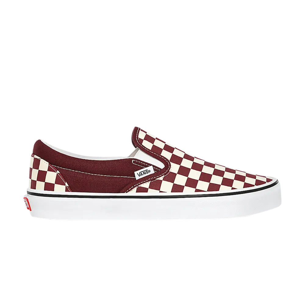 

Классические слипоны Vans, красный