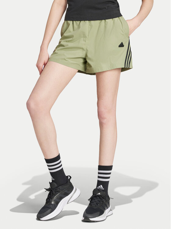 

Спортивные шорты loose fit Future Icons 3-Stripes IW7707 Adidas, зеленый