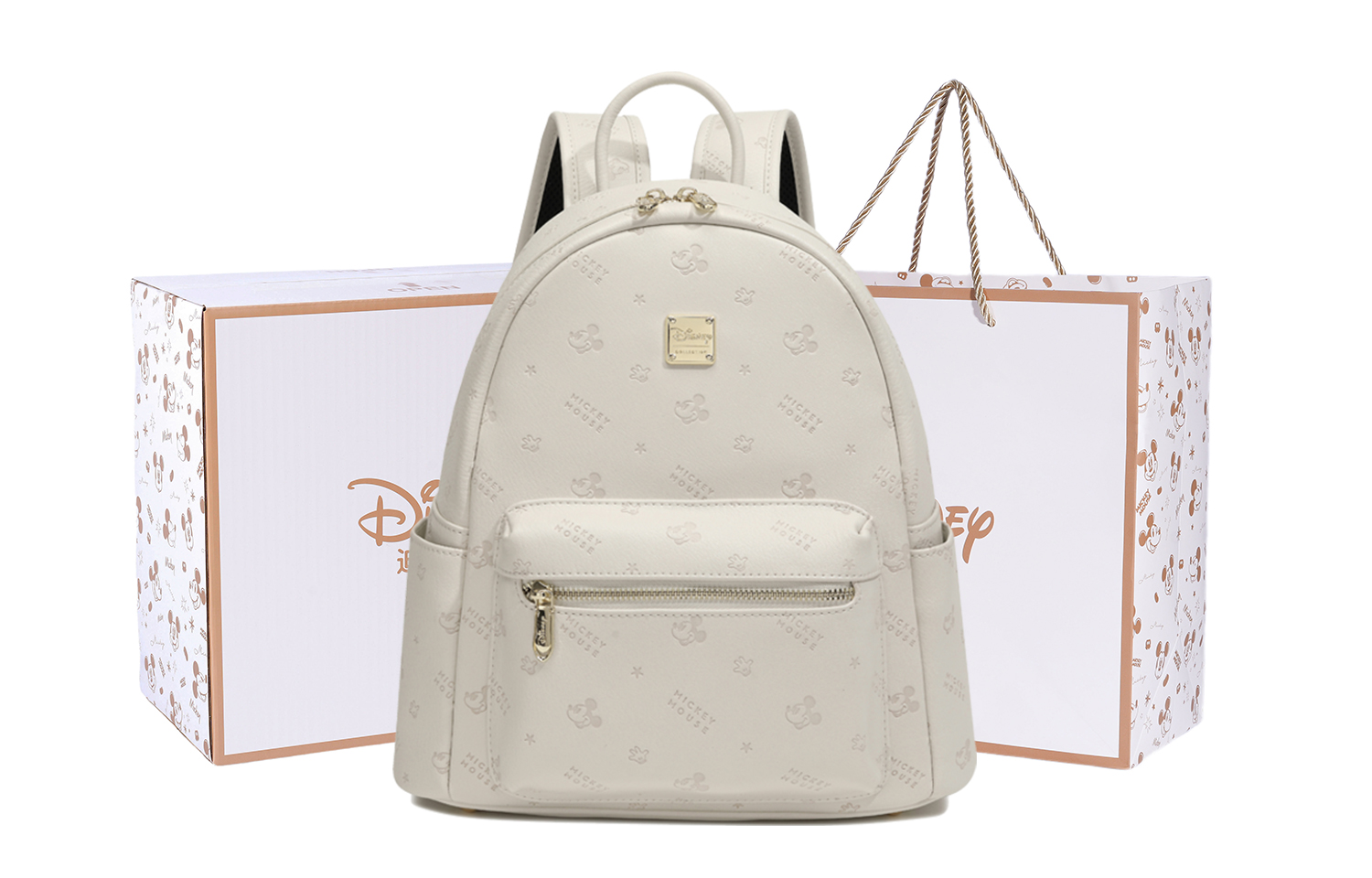 

Disney Микки Серия Полиуретановый рюкзак Женский разноцветный, White