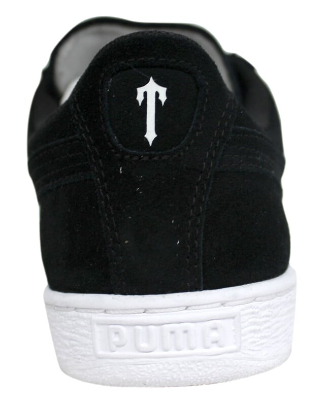 Мужские кроссовки на шнуровке Suede x Trapstar lo 361500 01 b28d Puma, черный — фото 3