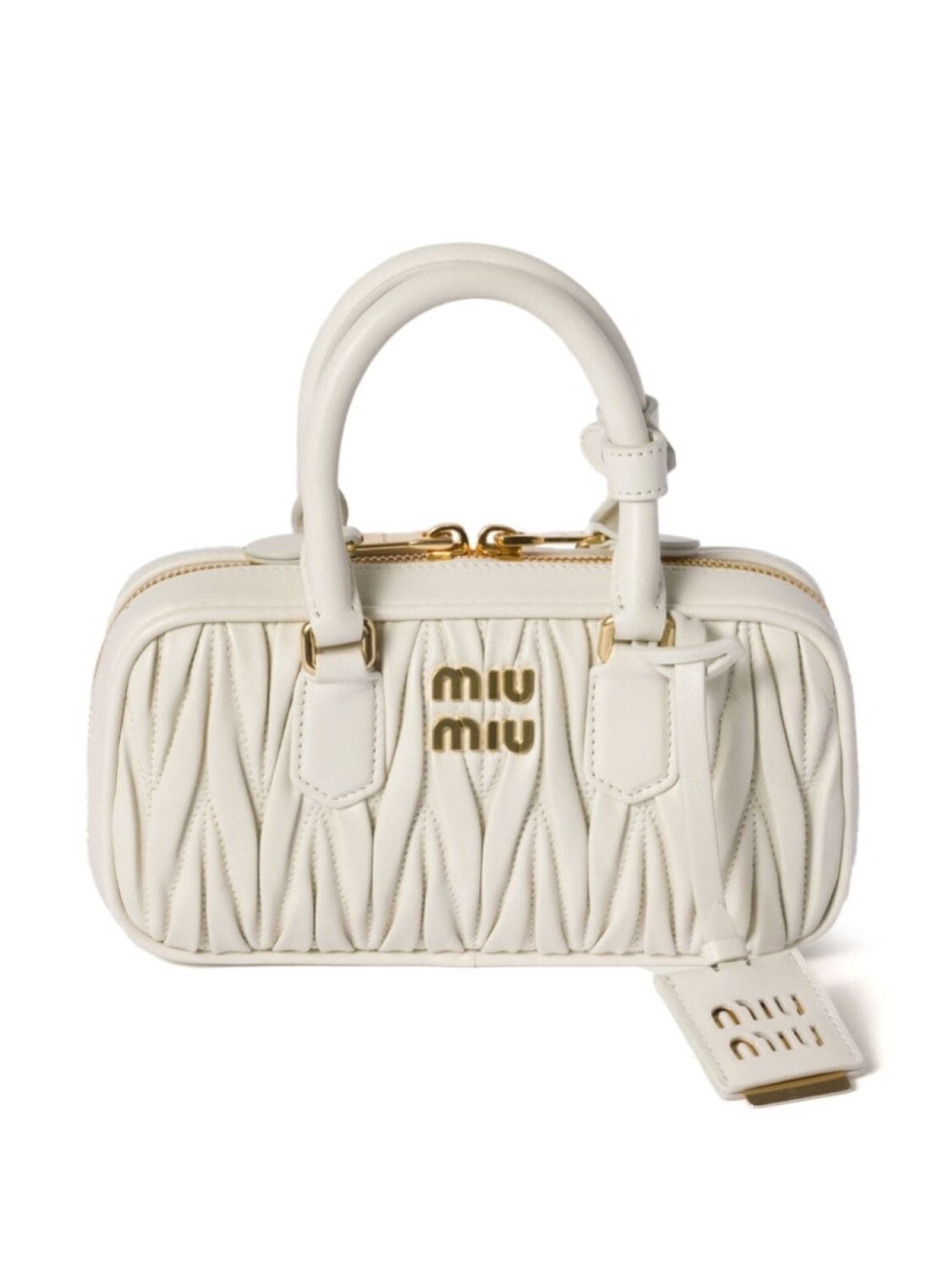 

Мини-сумка Miu Miu Arcadie, белый