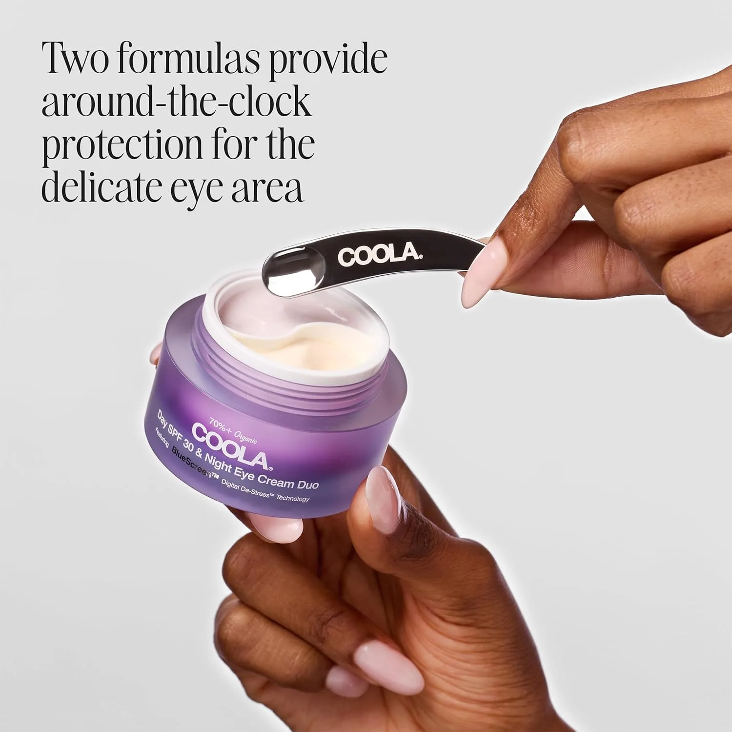 Крем для век Coola — Увлажняющий Organic Day and Night Eye Cream с SPF , протестированный дерматологами, с — фото 2