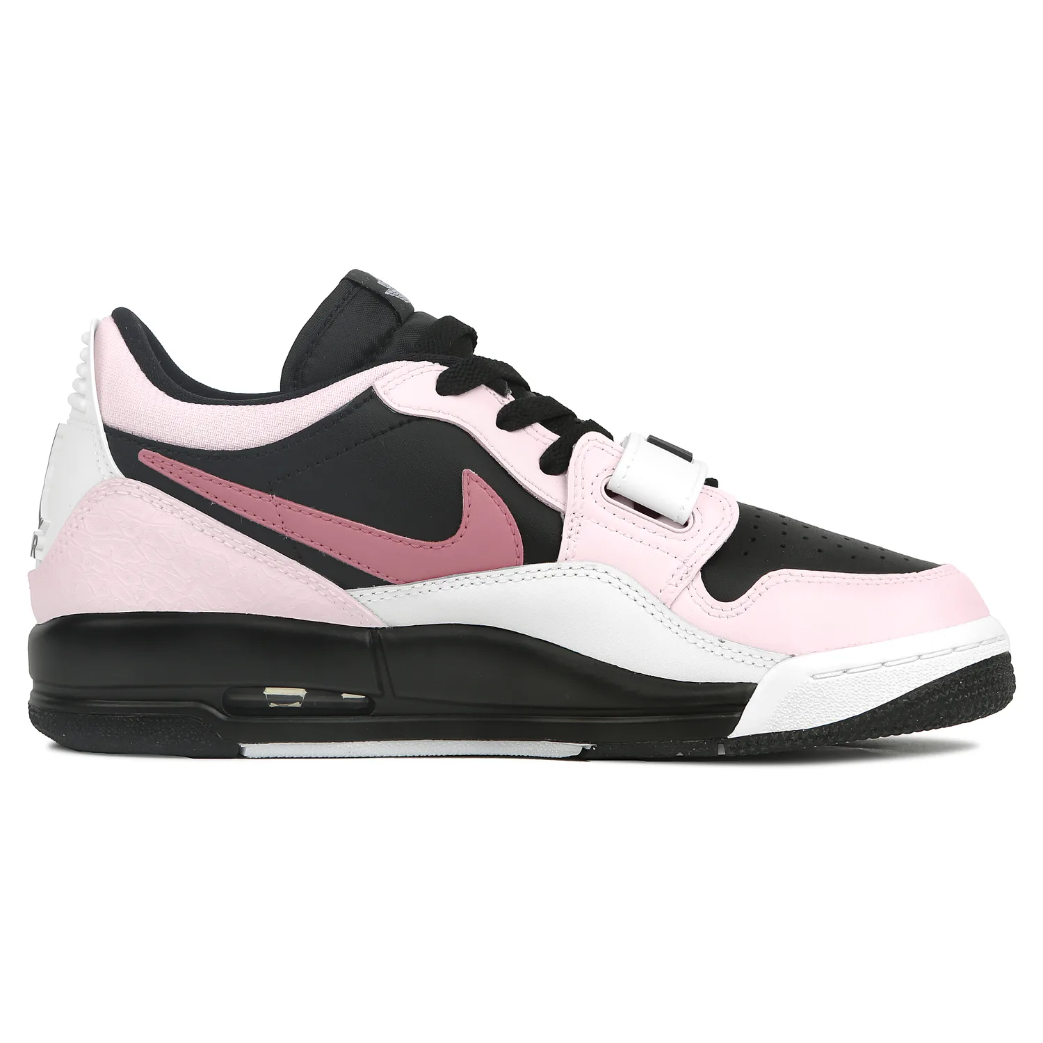 Jordan Legacy 312 Cushioning Low top детские баскетбольные кроссовки Black Pink — фото 3